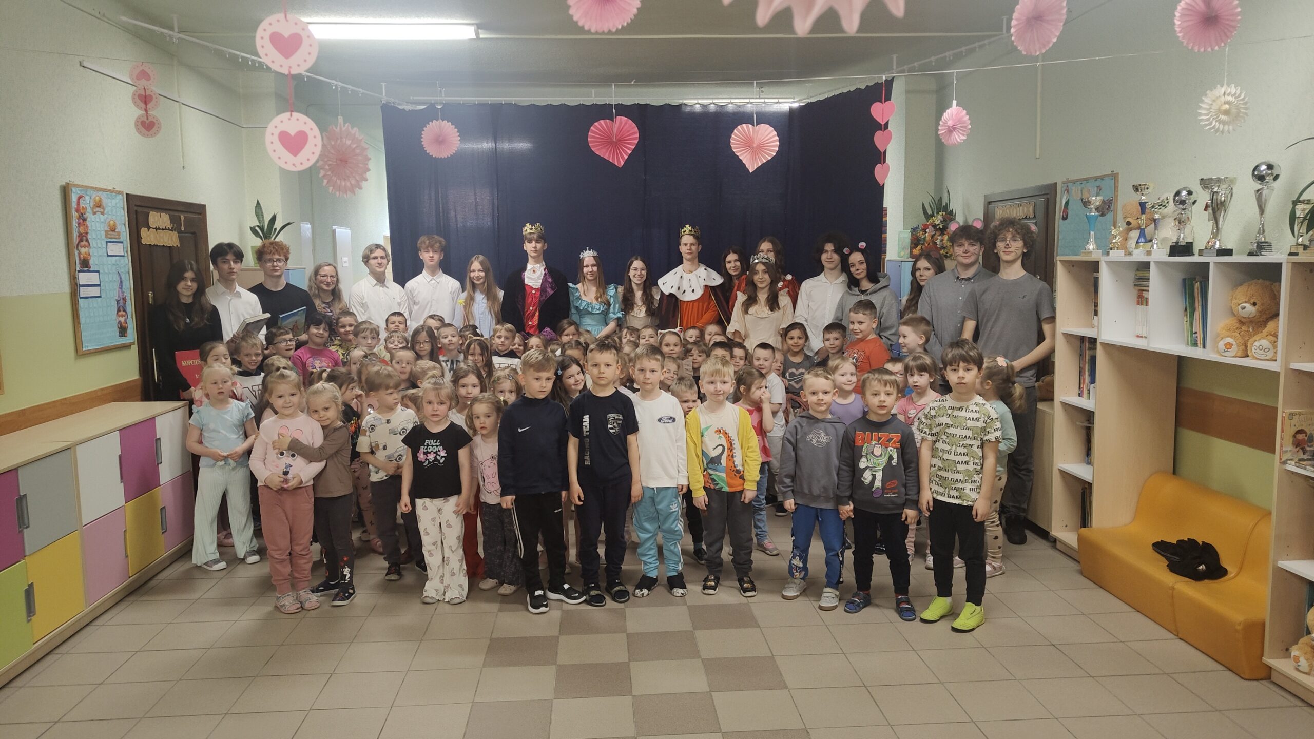 Teatrzyk w wykonaniu licealistów